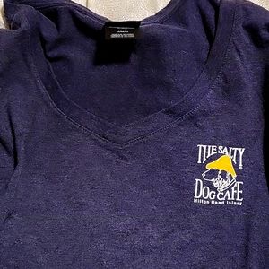 Salty Dog Hilton Head V-Neck T-shirt